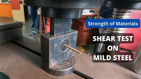 shear strength for mild steel